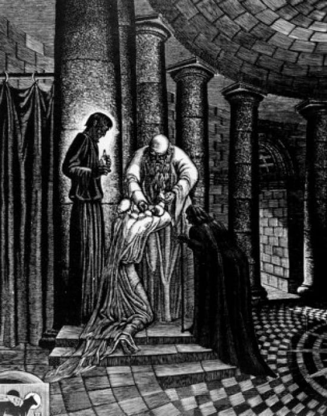 The Presentation In The Temple by Victor Delhez 1549 Canvas Art - Victor Delhez (24 x 36)
