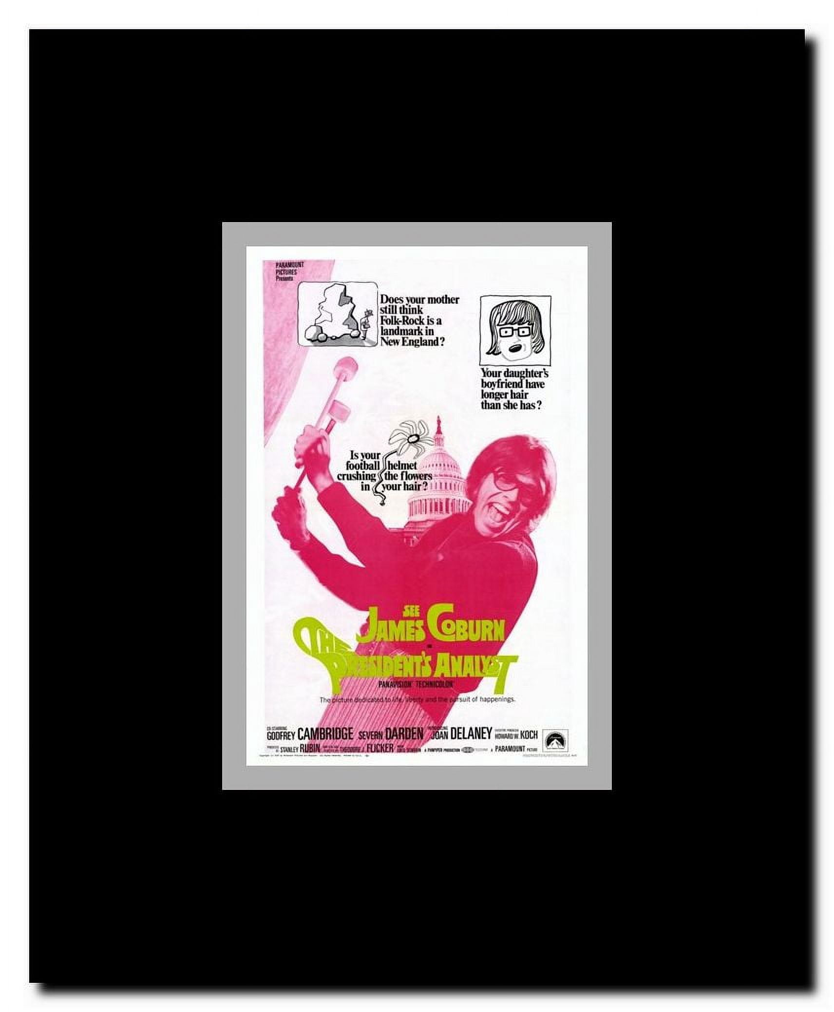 The President's Analyst Framed Movie Poster