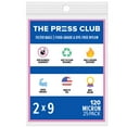 thumbnail image 1 of The Press Club 120 Micron Premium Nylon Tea Filter Press Screen Bags, 2" x 9" Inch, 25 Pack, 1 of 9