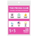 thumbnail image 1 of The Press Club 220 Micron Premium Nylon Tea Filter Press Screen Bags, 5" x 5" Inch, 25 Pack, 1 of 8