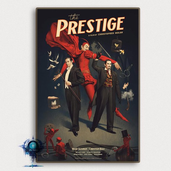 The Prestige Movie High Definition Art Print, Unframed Poster