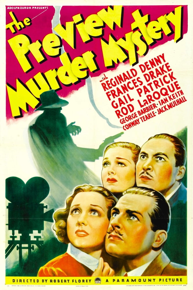 The Preview Murder Mystery Canvas Art - (11 x 17)