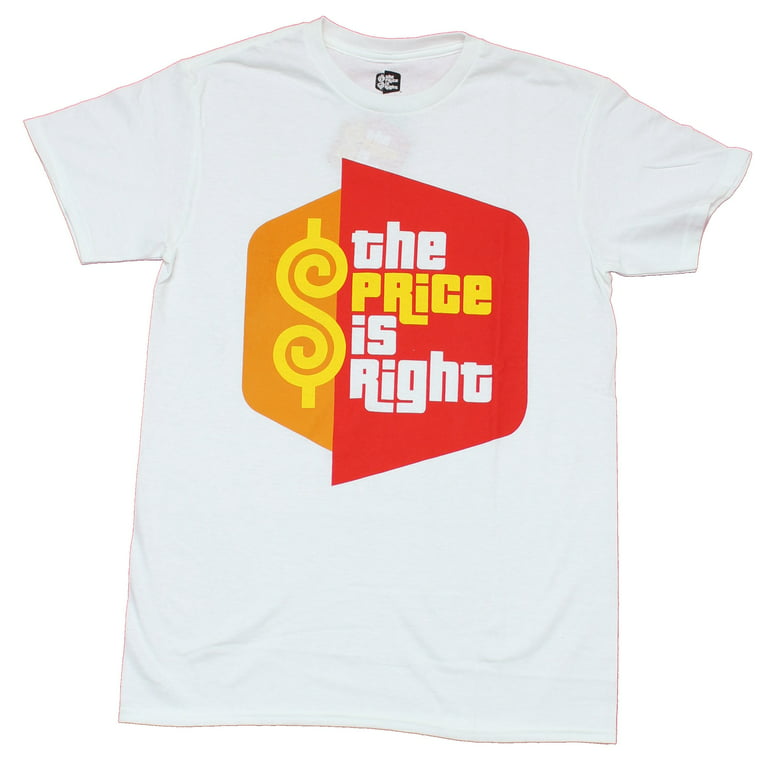 The Price Is Right Mens T-Shirt - Classic Game Logo Image (Medium)