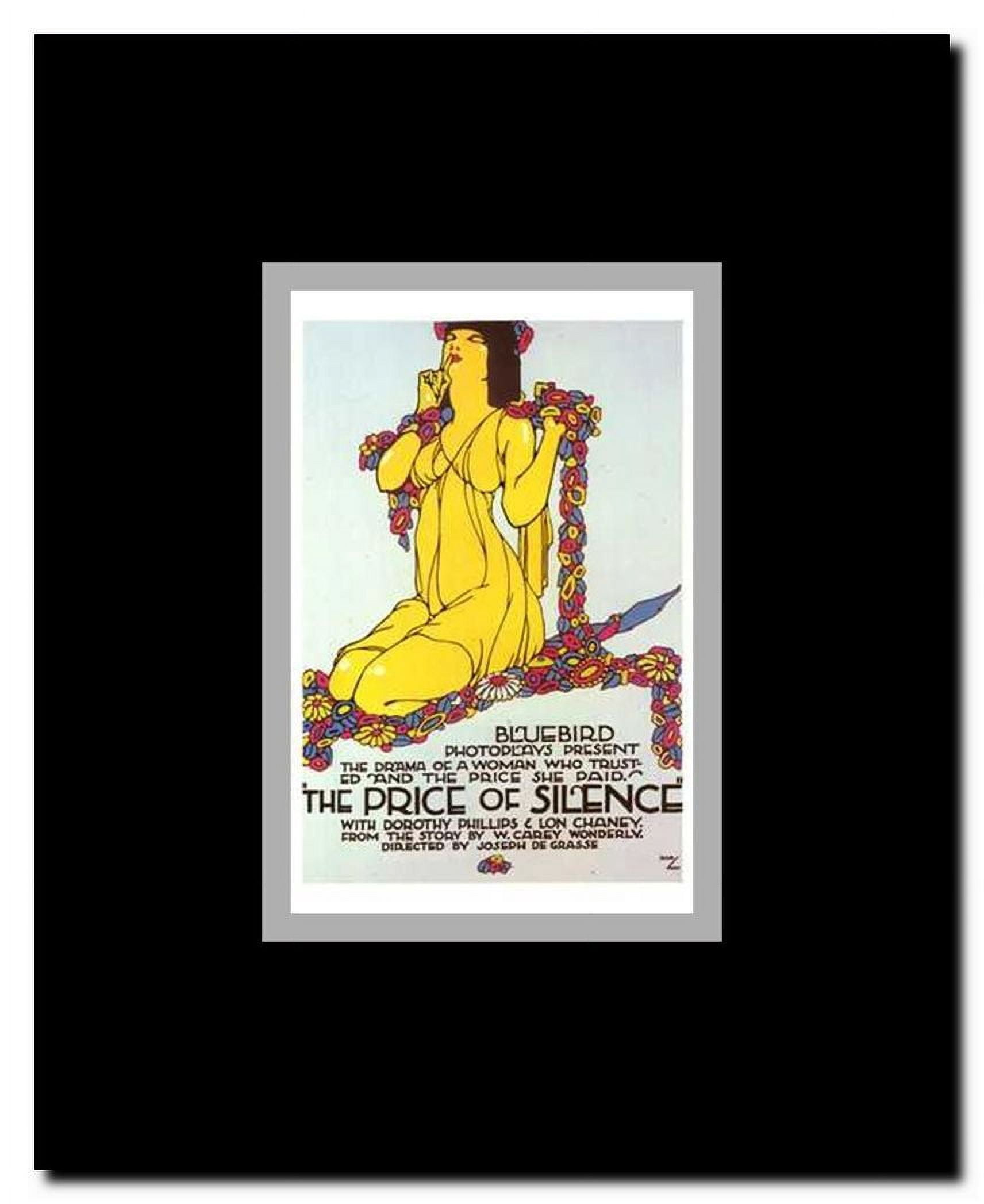 The Price of Silence Framed Movie Poster