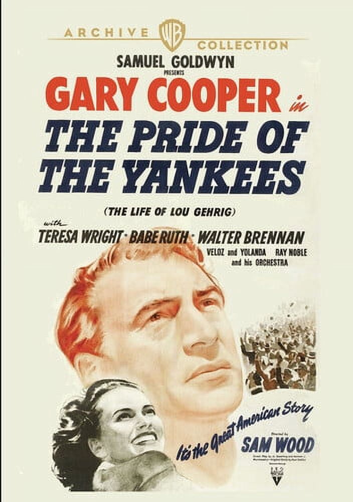The Pride of the Yankees (DVD), Warner Archives, Drama - Walmart.com