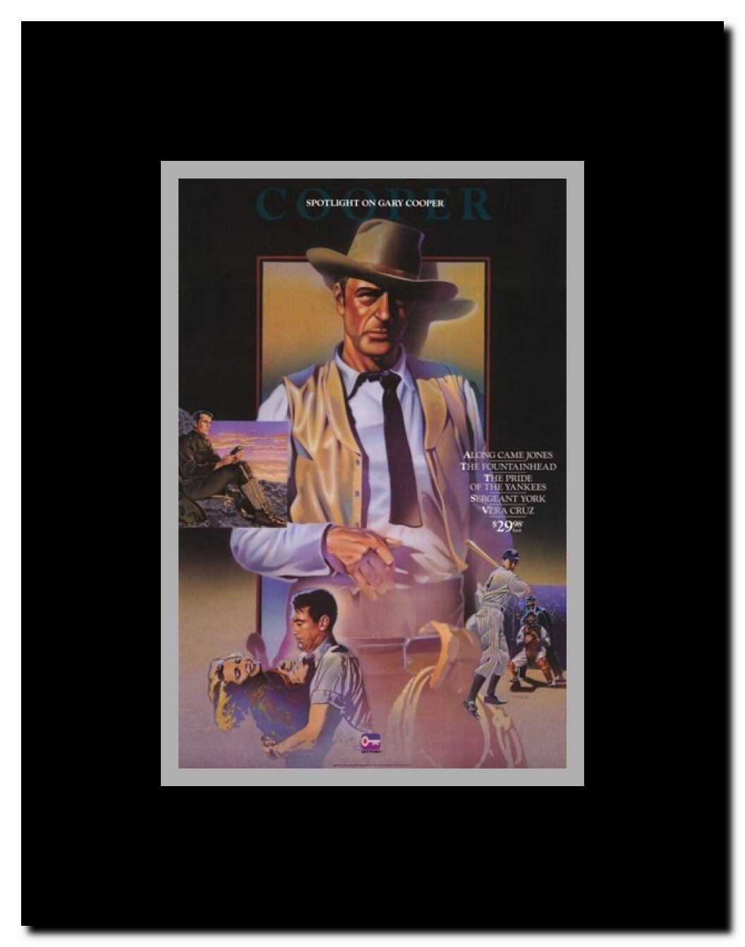The Pride of the Yankees Framed Movie Poster
