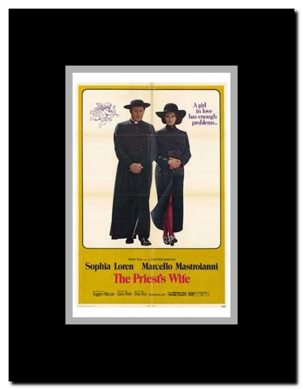 The Priest's Wife Framed Movie Poster