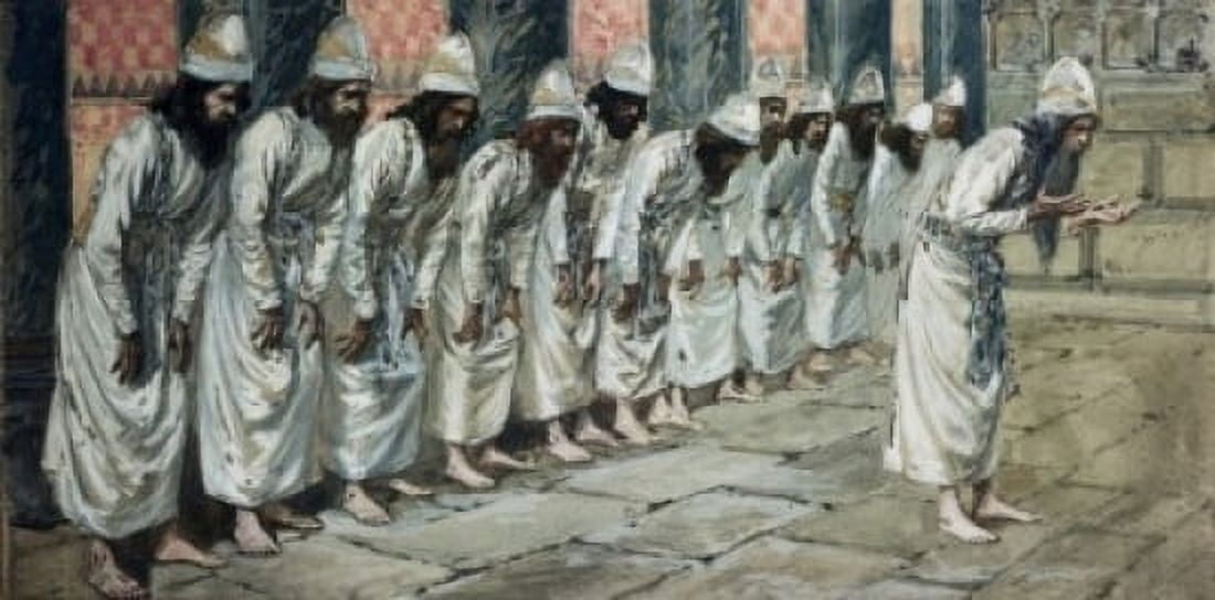 The Priests James Tissot (1836-1902 French) Jewish Museum New York City Canvas Art - James Tissot (24 x 36)