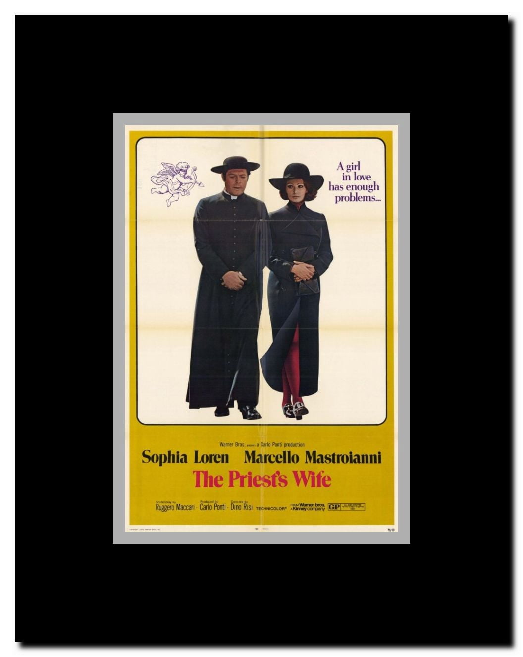 The Priests Wife Framed Movie Poster