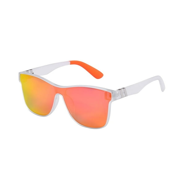 "The Prime Time" Trendy Sport Sunglasses for Men & Women – Lightweight One-Piece Lens, UV Protection, Stylish Fit