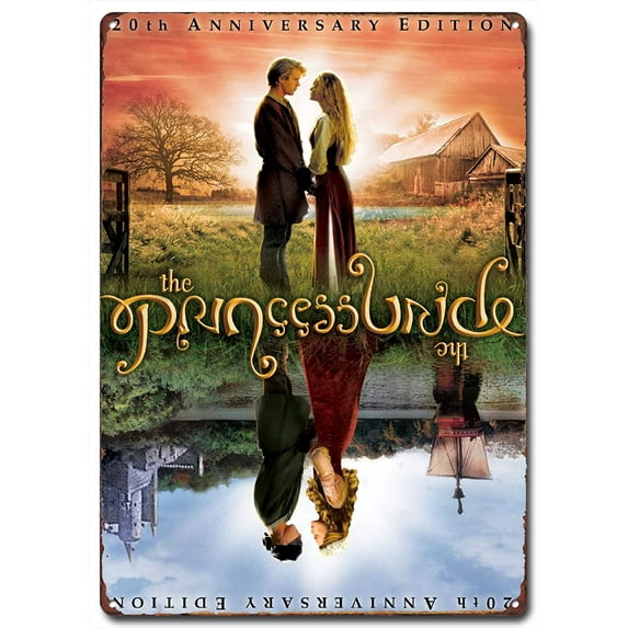 The Princess Bride 80s Classic Movie Posters, Retro Metal Signs, Vintage Iron Tin Signs, Decorative Plaques Prints Wall Art, 8X12 Inch (20X30 CM)