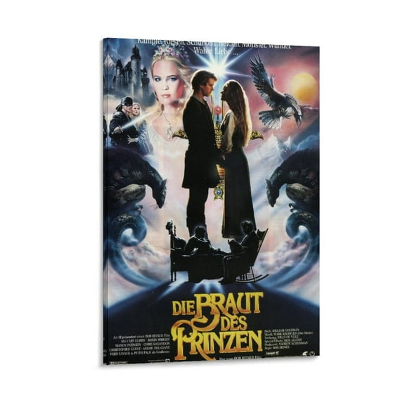 The Princess Bride Movie Poster (18) Art Poster Canvas Painting Decor Wall Print Photo Gifts Home Modern Decorative Posters 12x18inch(30x45cm)