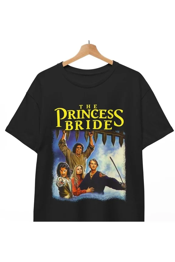The Princess Bride T-Shirt, 80's Retro Movie Storybook Love, Unisex Tee