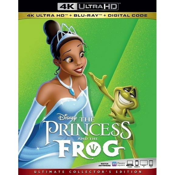 The Princess and the Frog (4K Ultra HD + Blu-ray + Digital Code)
