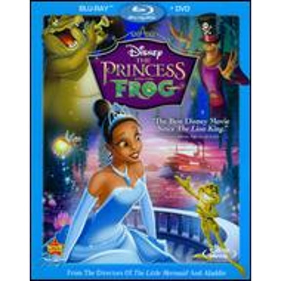 Pre-Owned The Princess and the Frog [2 Discs] [Blu-ray/DVD] (Blu-ray 0786936810899) directed by John Musker, Ron Clements