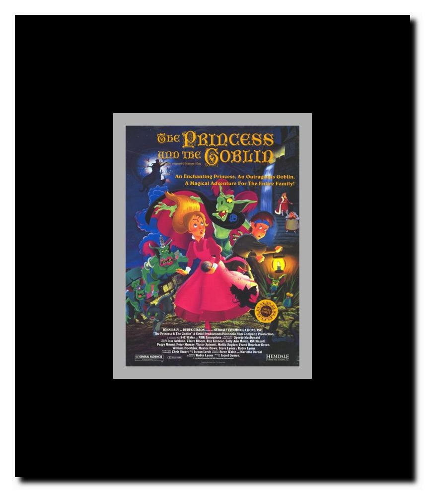 The Princess and the Goblin Framed Movie Poster