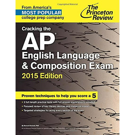 Pre-Owned The Princeton Review Cracking the AP English Language & Composition Exam (Paperback) 0804125287 9780804125284