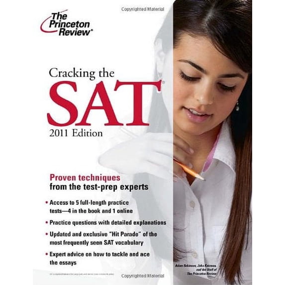 Pre-Owned Cracking the SAT, 2011 Edition (College Test Preparation) (Paperback) 0375429824 9780375429828