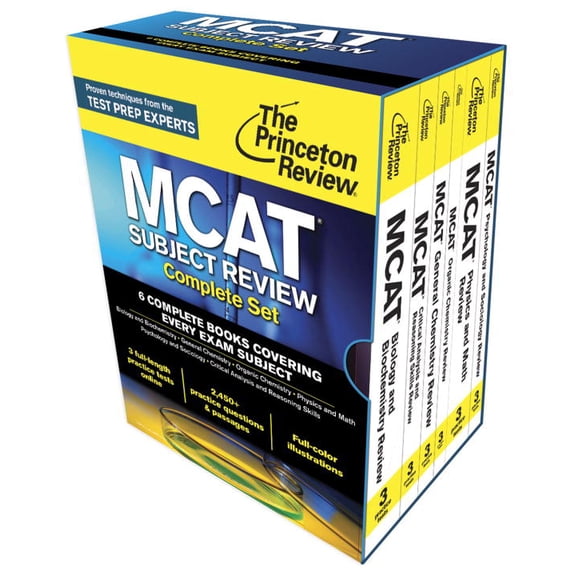 Pre-Owned The Princeton Review MCAT Subject Review Complete Set