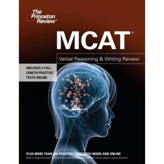Pre-Owned MCAT Verbal Reasoning and Writing Review (Paperback) 9780375427961