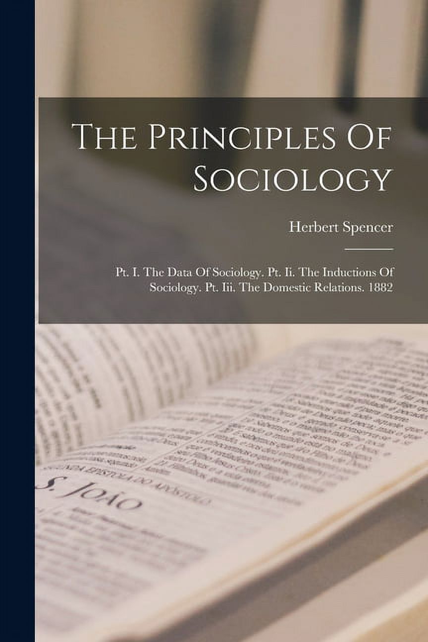 The Principles Of Sociology (Paperback) - Walmart.com