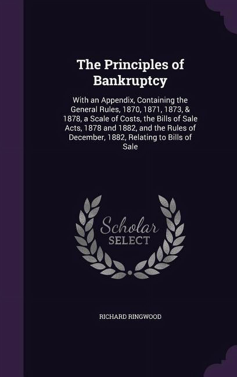 The Principles of Bankruptcy (Hardcover)