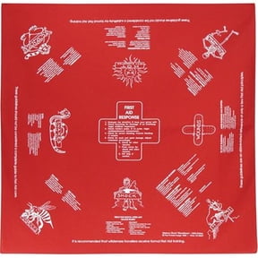 Printed Image First Aid Bandanna (3rd)