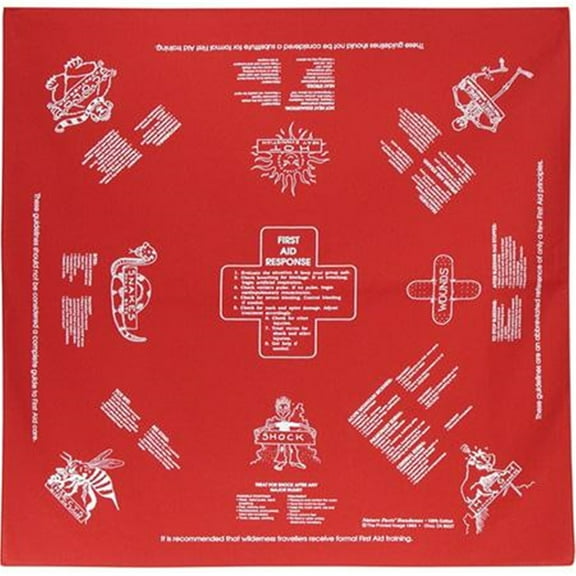 Printed Image First Aid Bandanna (3rd)