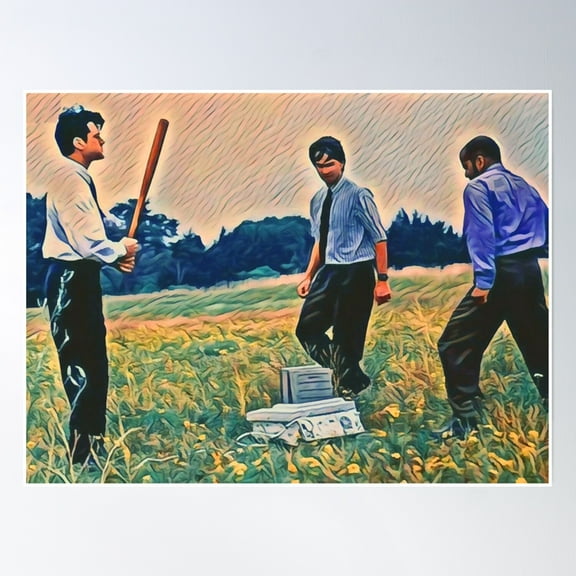 The Printer Poster Wall Art, Modern Wall Decor, 8x12 UNFRAMED