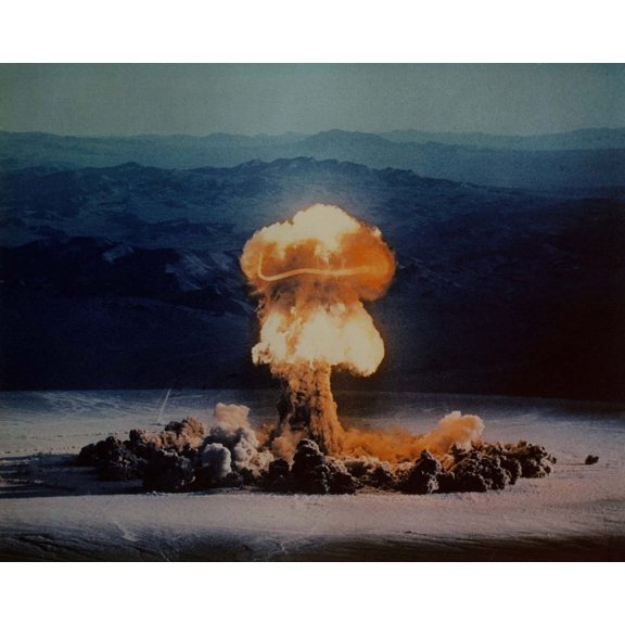 The Priscilla Shot Was A 37 Kiloton Nuclear Test That Subjected 1 History (36 x 24)
