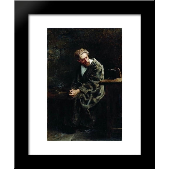 The Prisoner 20x24 Framed Art Print by Makovsky, Vladimir