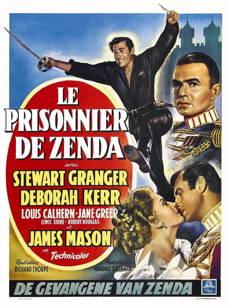 The Prisoner Of Zenda Canvas Art -  (11 x 17)