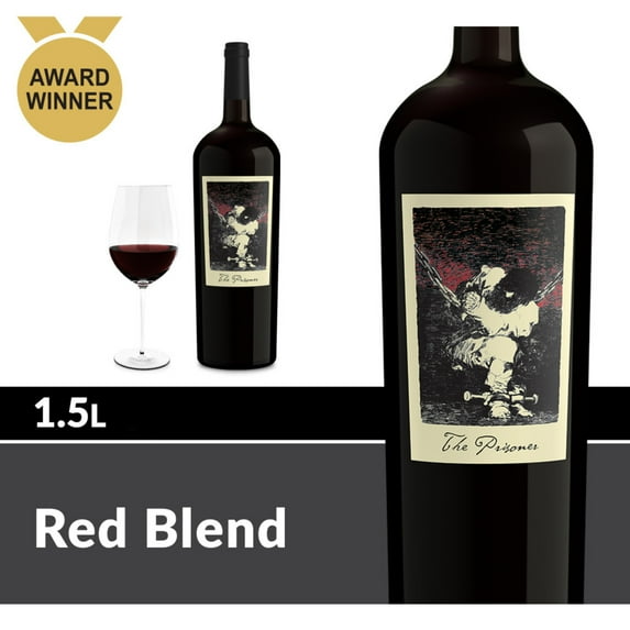 The Prisoner Red Blend Red Wine, 1.5 L Bottle, 15.2% ABV