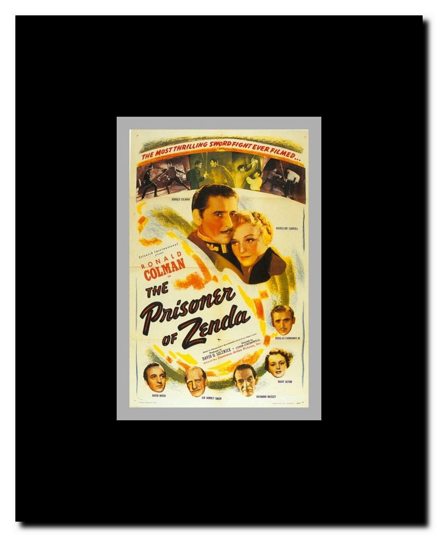 The Prisoner of Zenda Framed Movie Poster