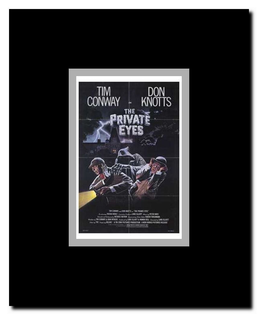 The Private Eyes Framed Movie Poster