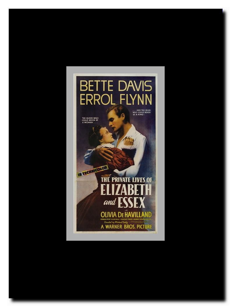 The Private Lives of Elizabeth and Essex Framed Movie Poster