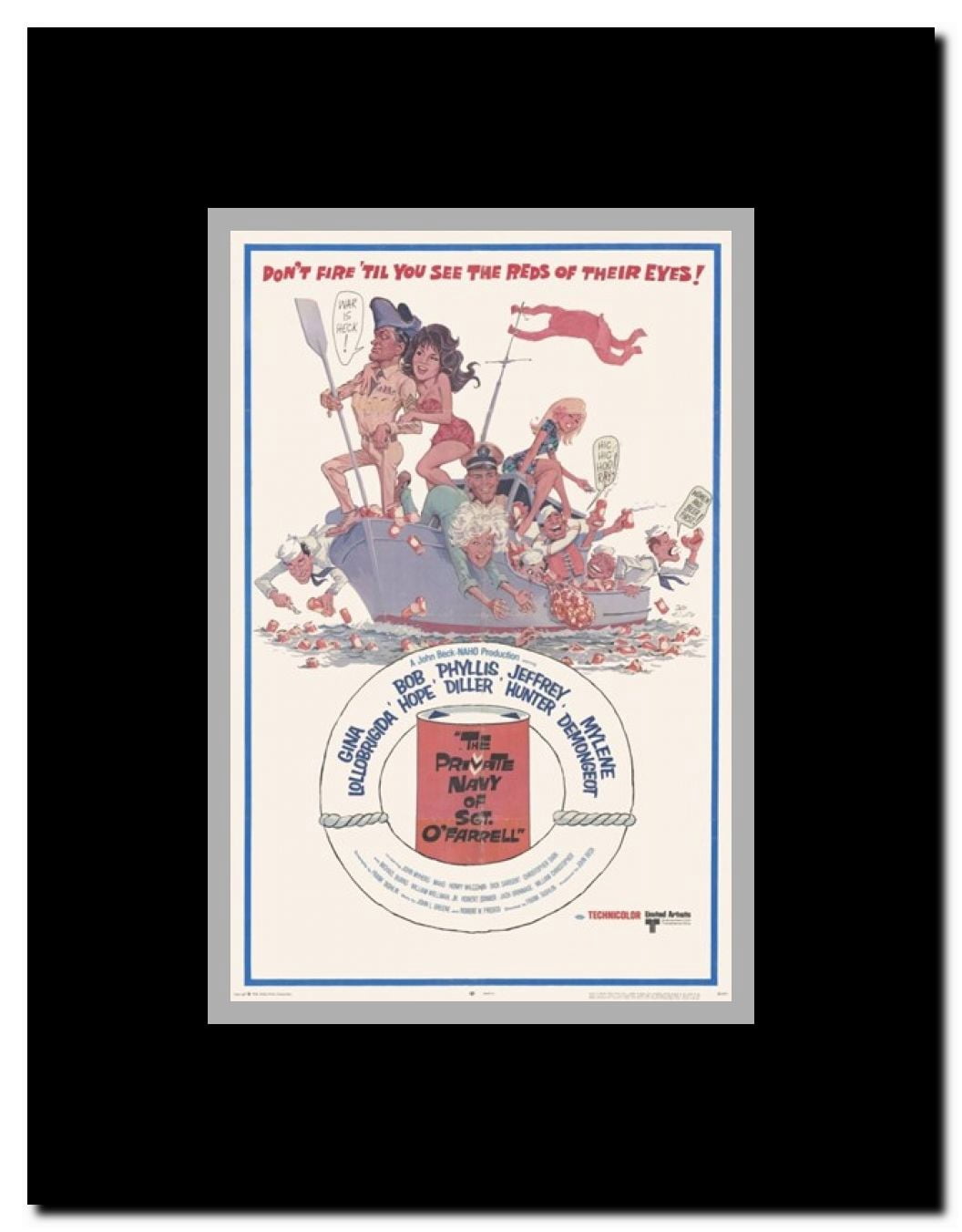 The Private Navy of Sgt. O'Farrell Framed Movie Poster