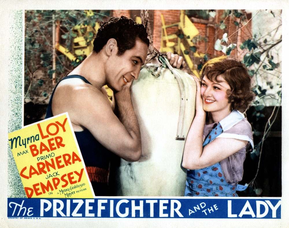 The Prizefighter And The Lady Canvas Art - (28 x 22)