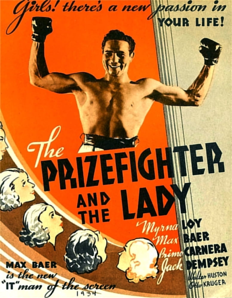 The Prizefighter And The Lady U Canvas Art - (24 x 36)