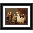 thumbnail image 1 of The ProVintageal 2x Matted 24x20 Black Ornate Framed Art Print by Singleton, Henry, 1 of 2