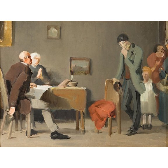 The Prodigal Son. Sketch (1881) Poster Print by Axel Kulle (24 x 36)