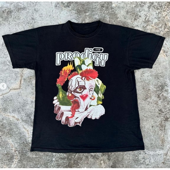 The Prodigy Band Black T-Shirt Cotton S-234XL For Men Women JH468