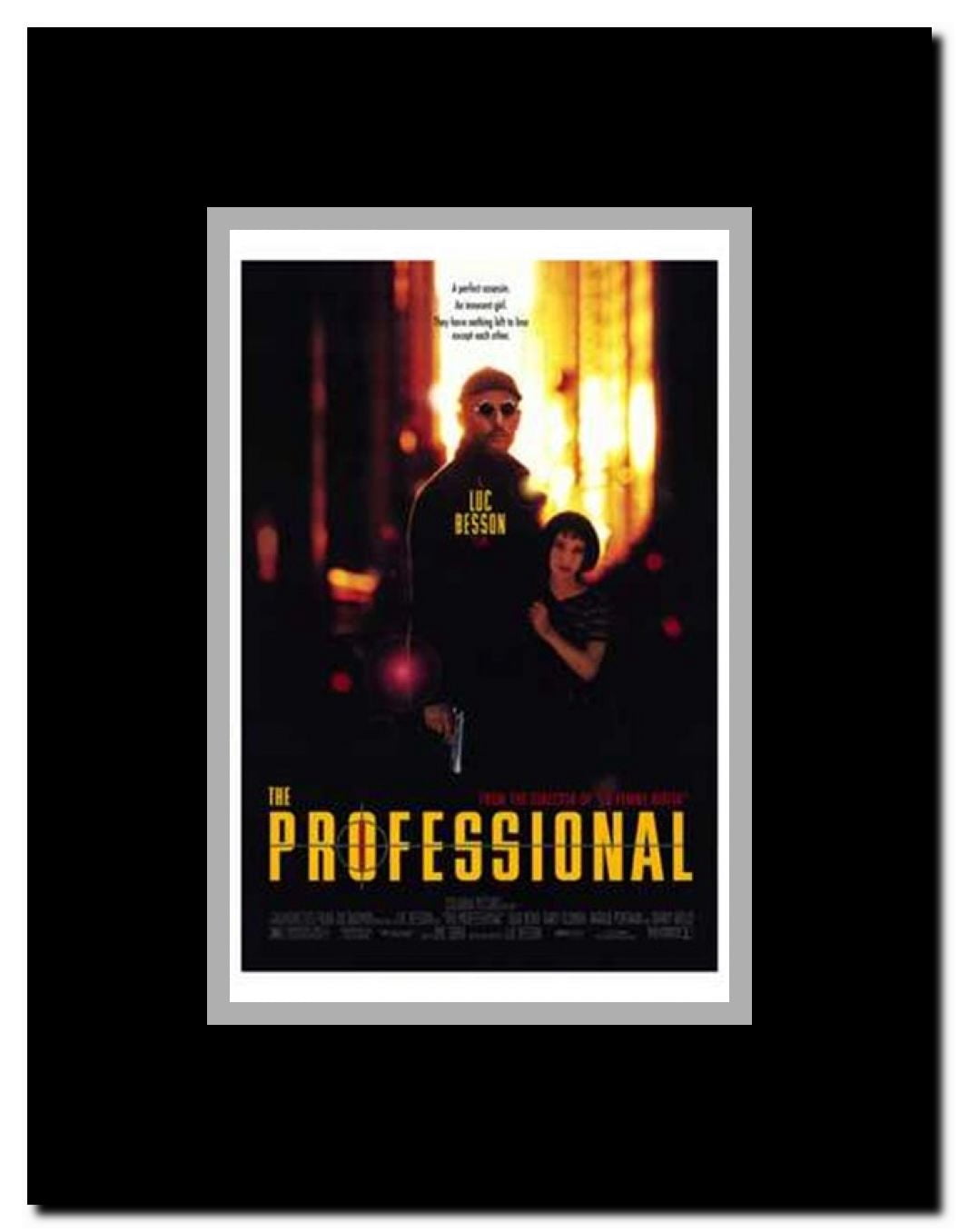 The Professional Framed Movie Poster