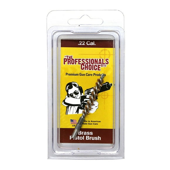 The Professionals Choice .22 Caliber Brass Pistol Brush TPC-BPB-145
