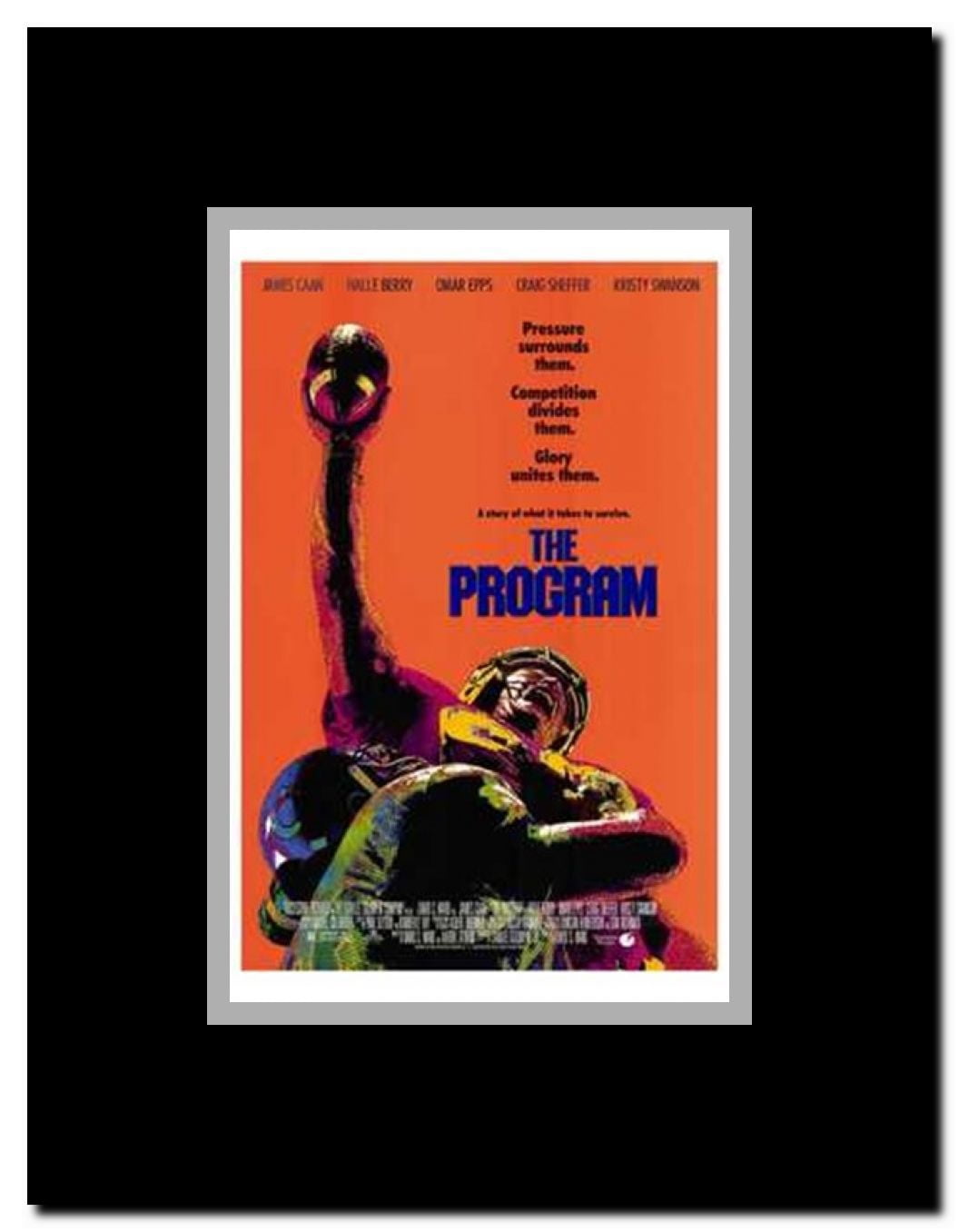 The Program Framed Movie Poster