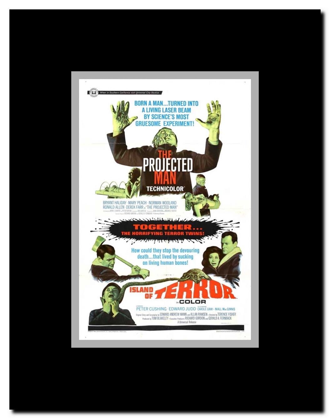 The Projected Man Framed Movie Poster