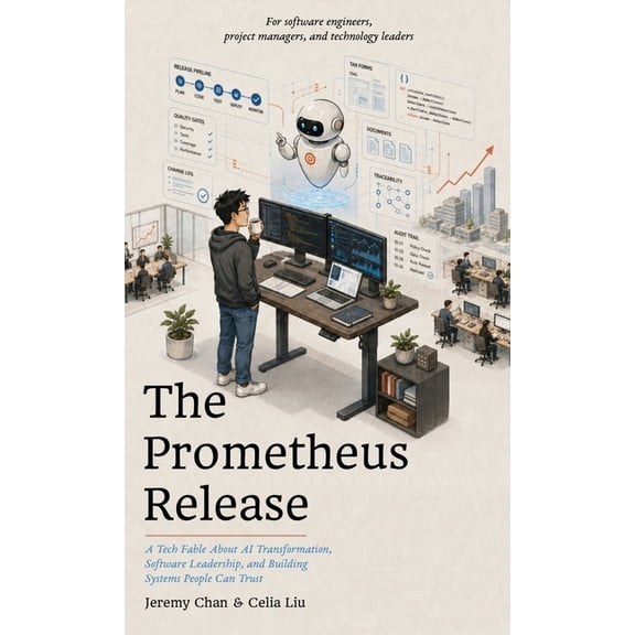 The Prometheus Release: A Tech Fable About AI Transformation, Software Leadership, and Building Systems People Can Trust, (Hardcover)