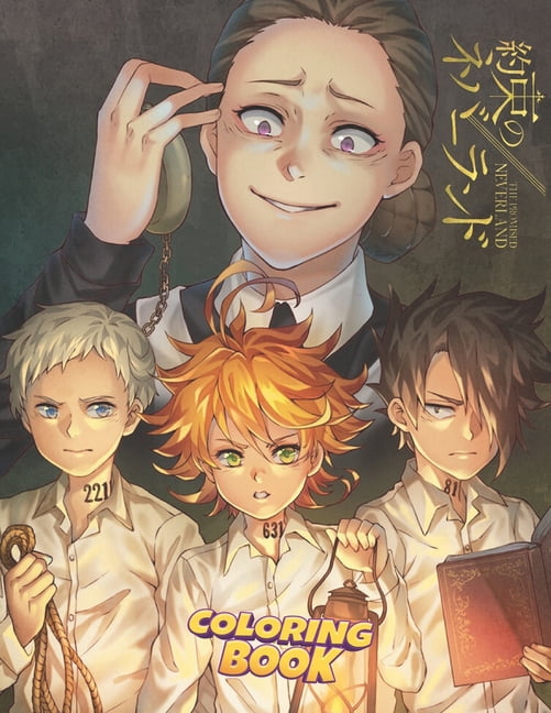 The Promised Neverland Coloring Book (Paperback)