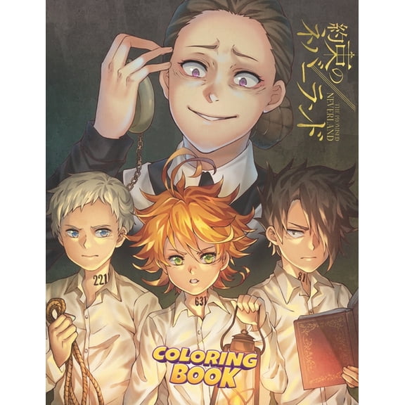 The Promised Neverland Coloring Book (Paperback)
