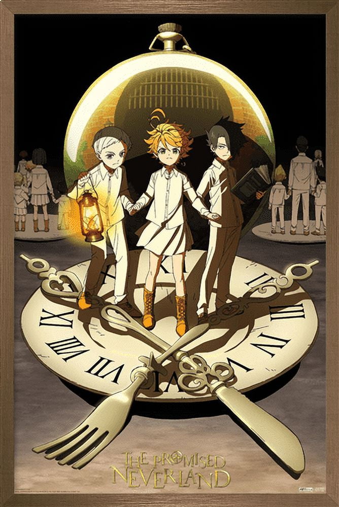 The Promised Neverland anime series minimalist/alternative poster !